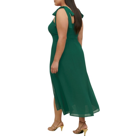 NEW Reformation Twilight Dress Emerald 20 Plus Size - Picture 15 of 17